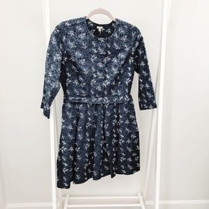 Gap Floral Pleated Dress S